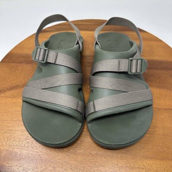 Chaco Chillos‎ Sport Sandals Size 10 Moss Green Outdoor Comfort main image 6